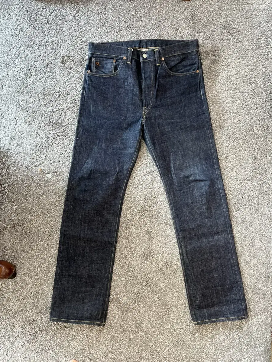 RRL American-made low-rise denim jeans 32 doublel