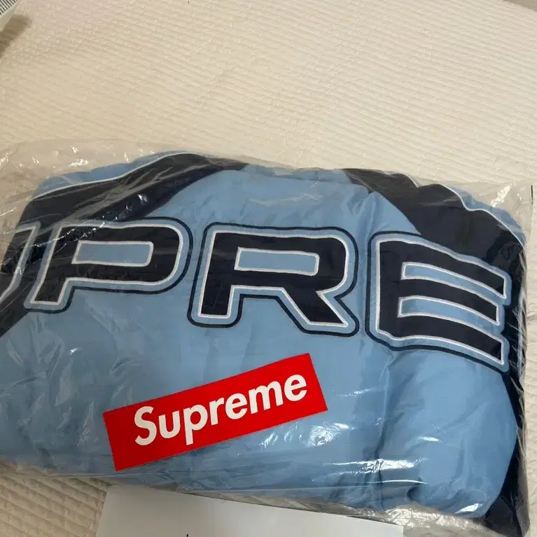 Supreme Hooded Stadium Jacket Blue - 24S