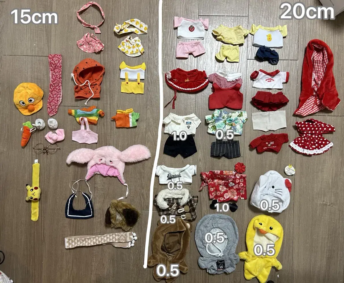 Exo doll clothes 15cm 20cm wts