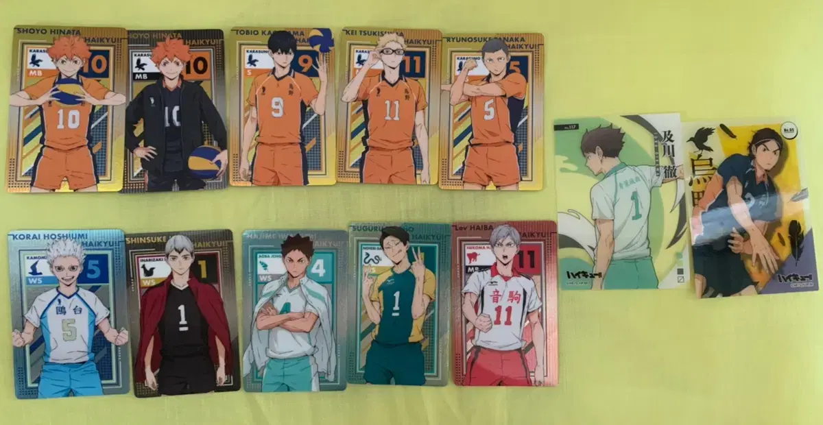 Haikyuu Metal Card Clear Card