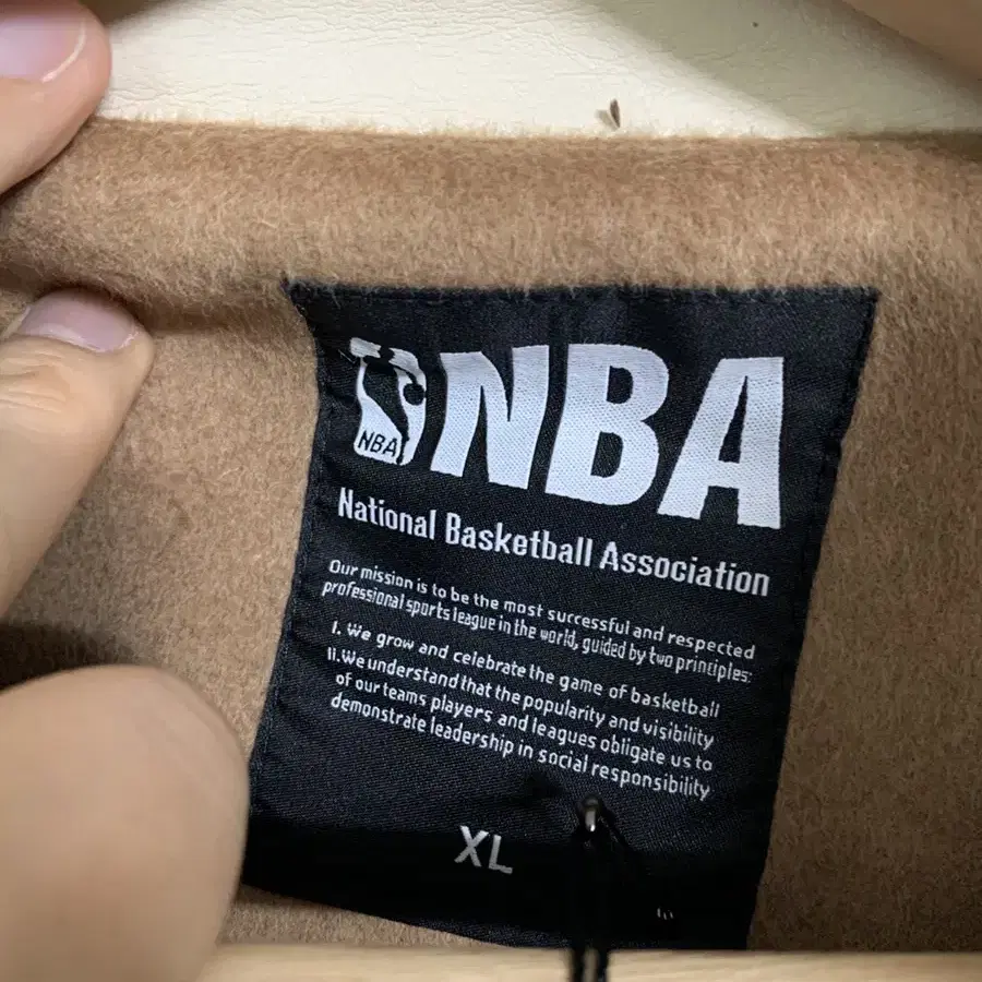 [XL]NBA TIMBER WOLVES 울 앙고라 스타디움 자켓(새제품)