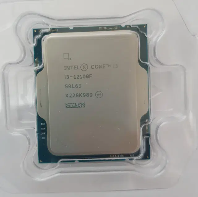 인텔 cpu  i3 - 12100F