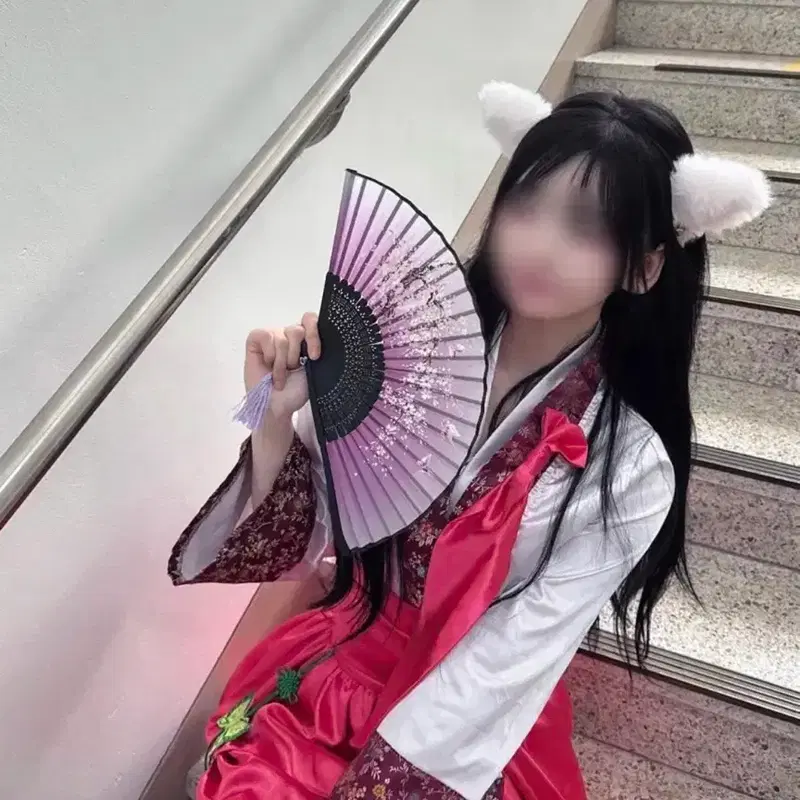 졸사대여 ) 롤 한복아리 졸업사진대여 리그오브레전드 한복아리 코스프레