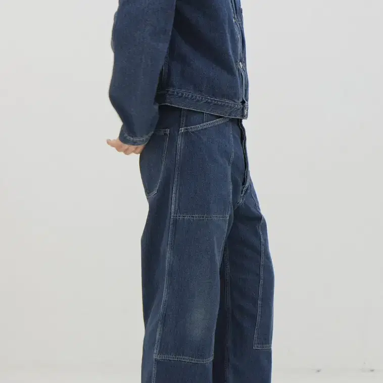 URU tokyo double knee denim 데님