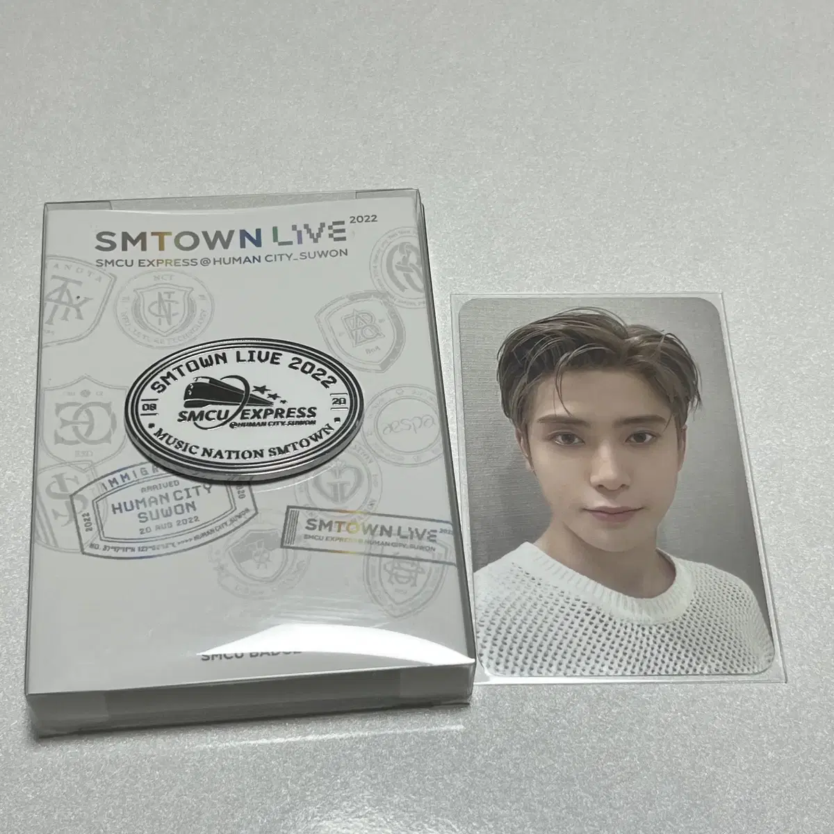 nct jaehyun SMCU badge set wts