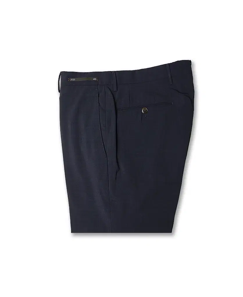 Fitizero Woono [PT01] Dark Navy S/S Tapered Slim Trousers