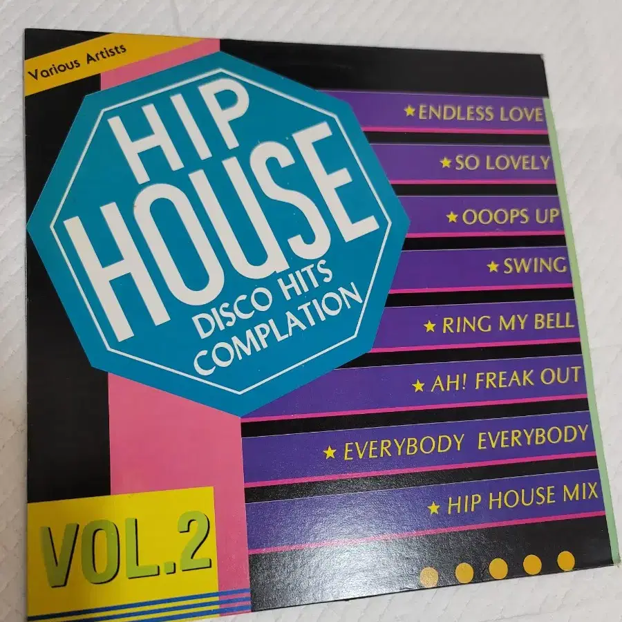 HIP HOUSE VOL 2 lp