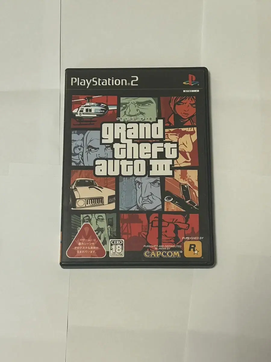 PS2 GTA3 일본판