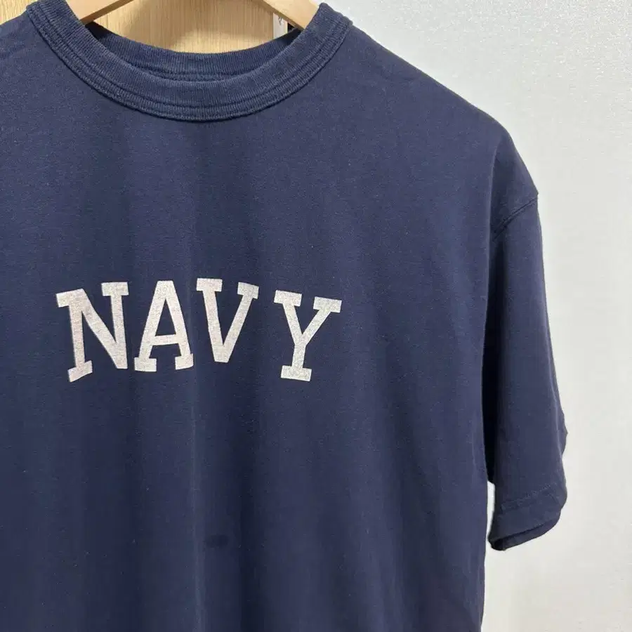 아웃스탠딩 NAVY 반팔티[M]