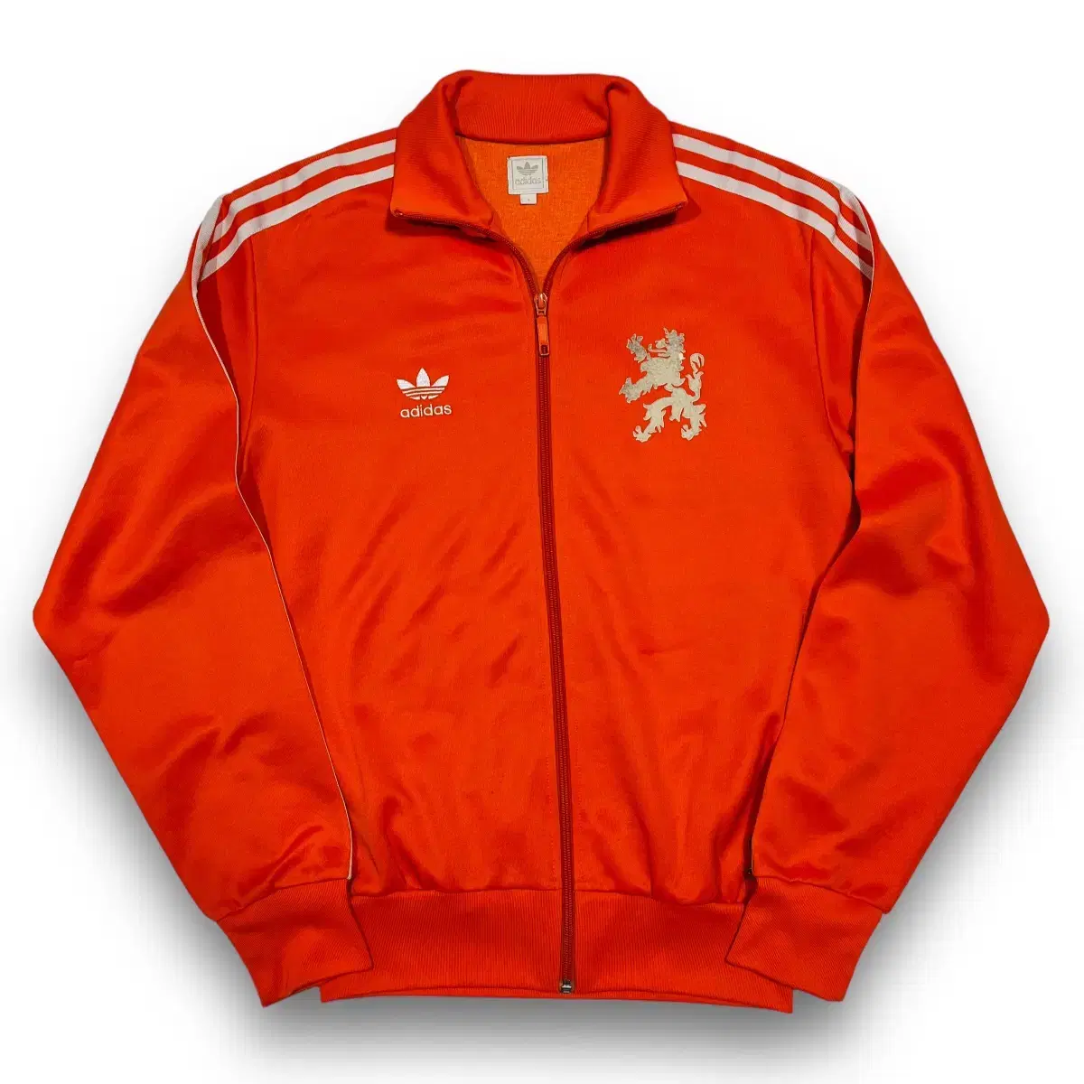 Adidas Netherlands Orange Vintage Track Top Jersey