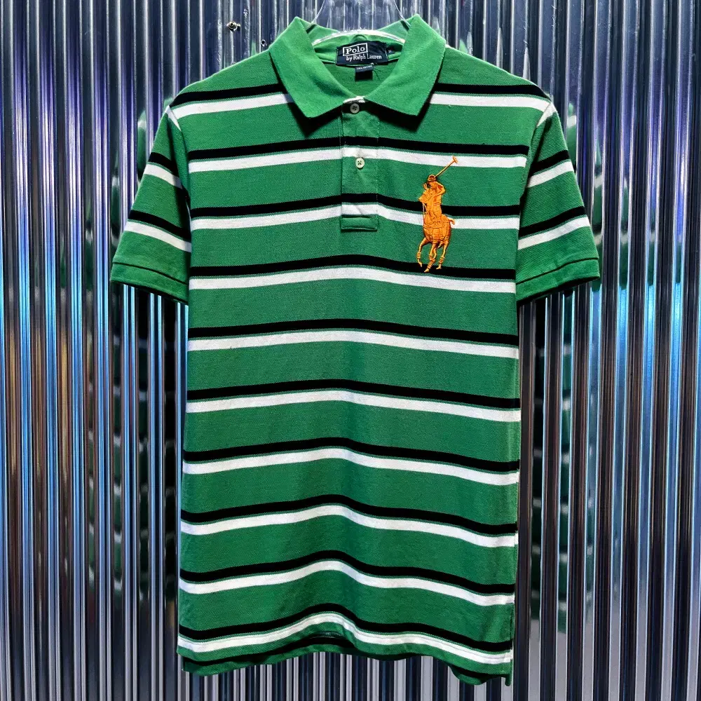 Polo Ralph Lauren Cara Neck Short Sleeve PK Shirt (Domestic S)-M408