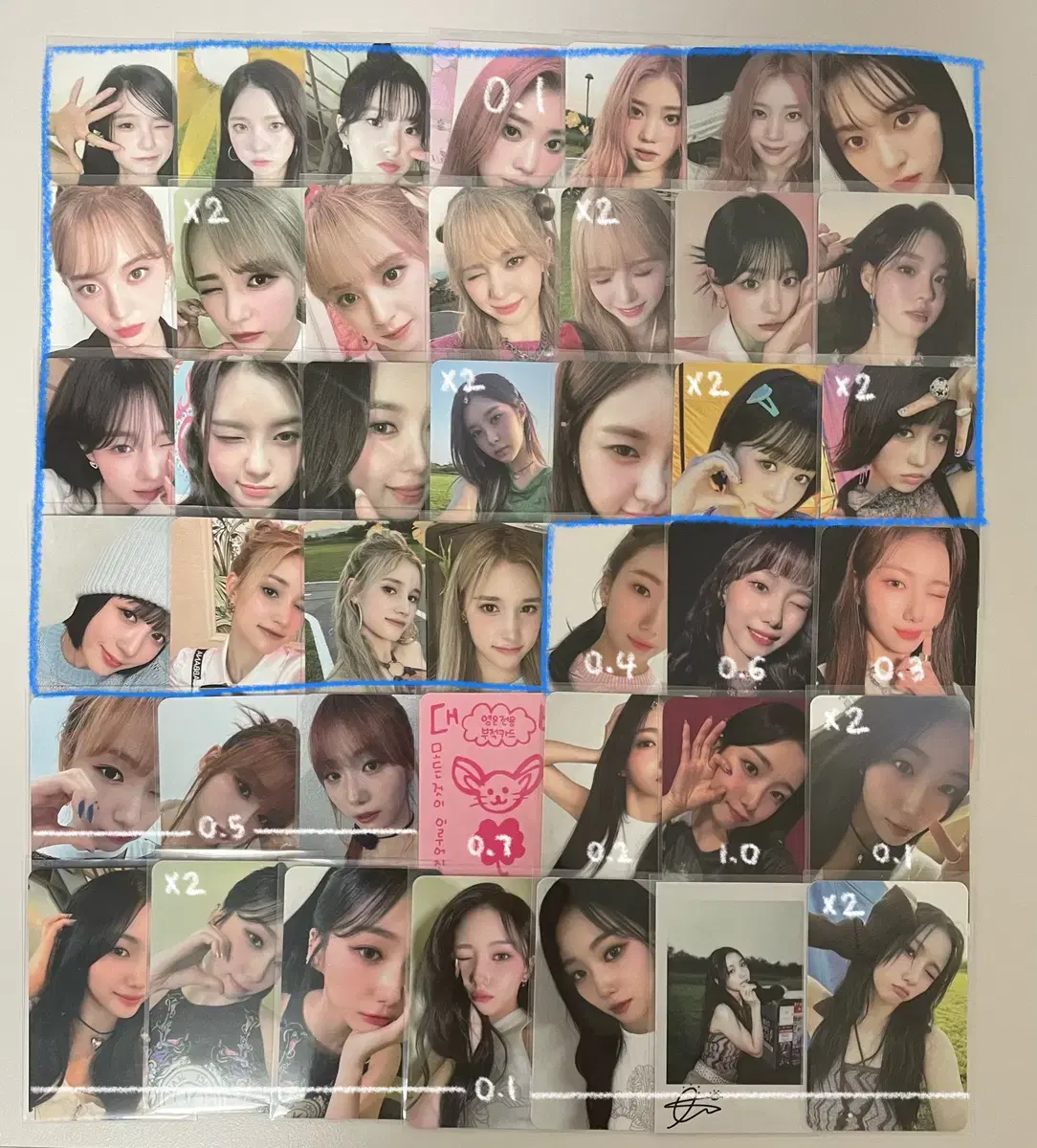 Source)kep1er photocard wts