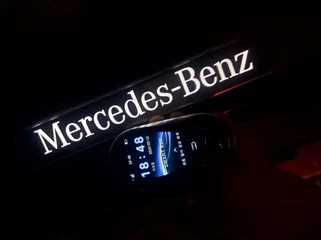 벤츠 BENZ 스마트하고 편리한 최신형 고화질 LCD 디지털키 신품개조