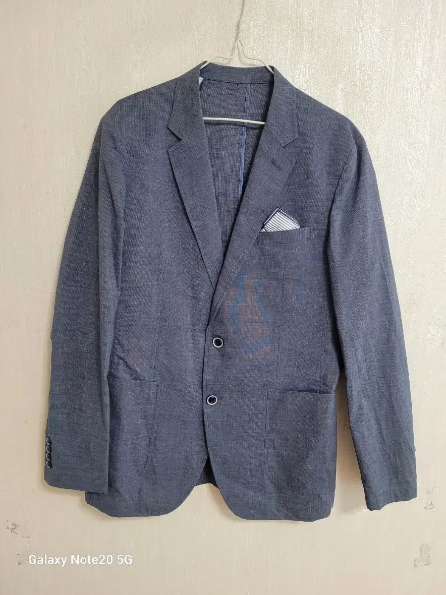 Men's Jay Haas Bom.Gaeul yeoreum Cotton.Linen Jacket (Spin.Slim100)