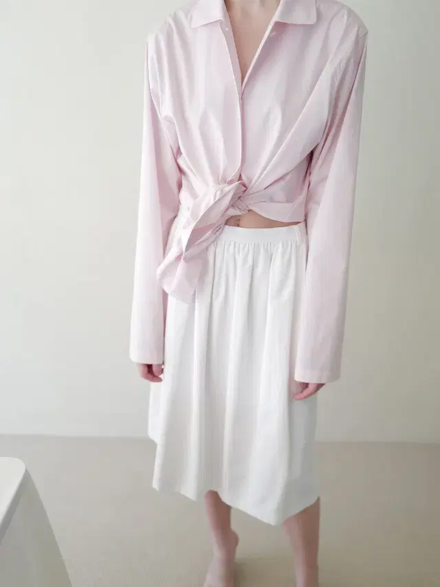 르917 MIA cotton shirt PINK. le17septembr