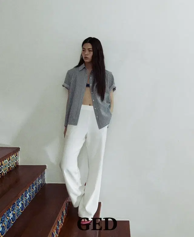 게드 ged relaxed cotton pants 팬츠 S 사이즈