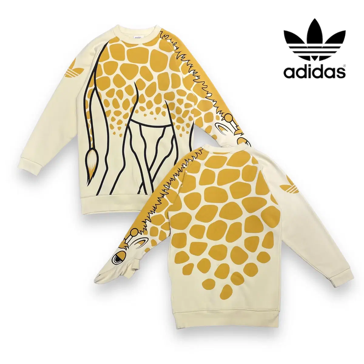 Adidas x Jeremy Scott Giraffe Print Sweatshirt