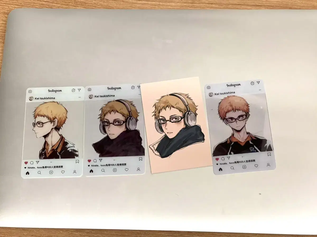 Haikyuu Tsukishima Kei kard Merchandise