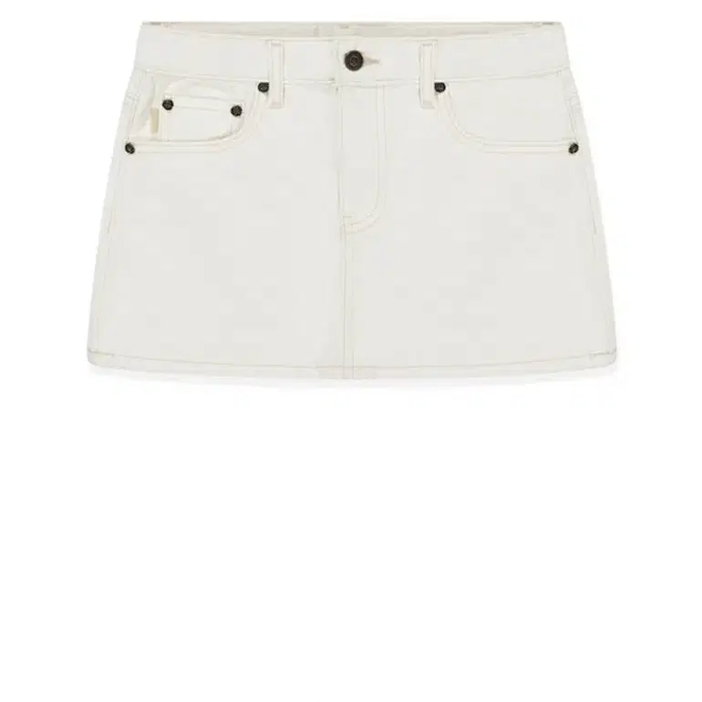 글로니 99 LOW-RISE MINI SKIRT (WHITE) 새상품