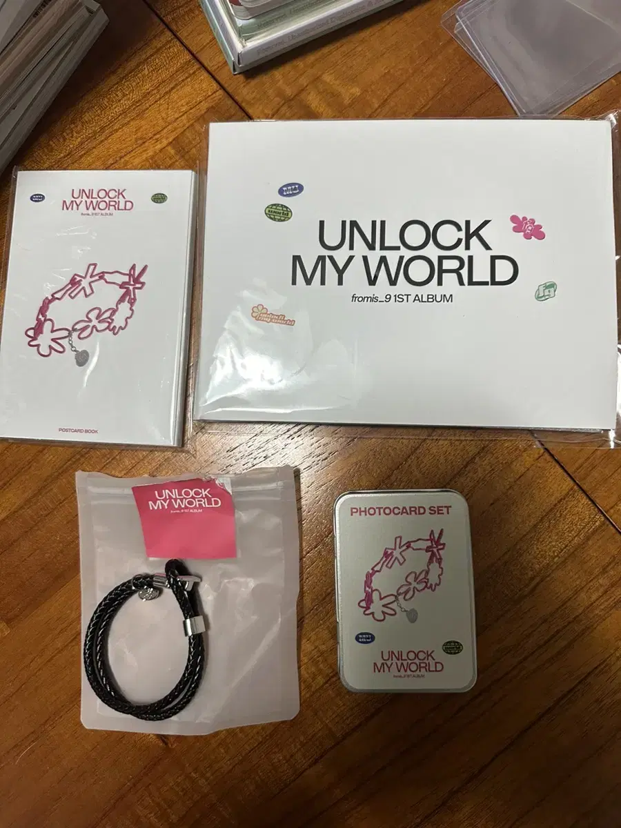 Fromis 9 Unlock My World popup store sell merchandise