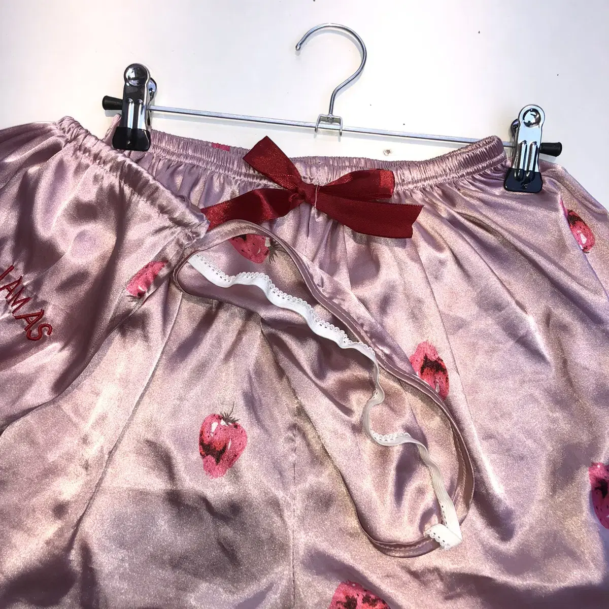 Vintage nicepaiamas strawberry pajama