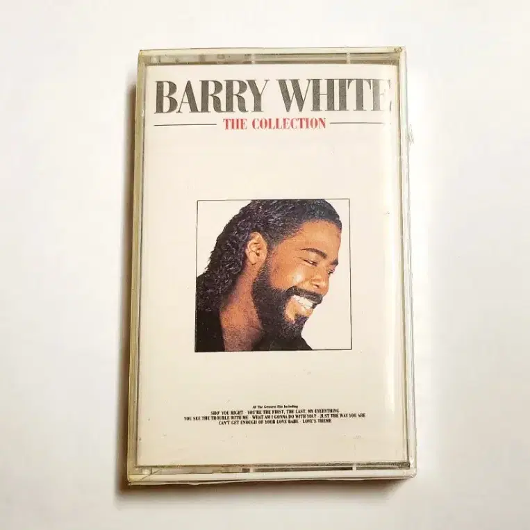 배리 화이트 Barry White 미개봉 카세트테이프