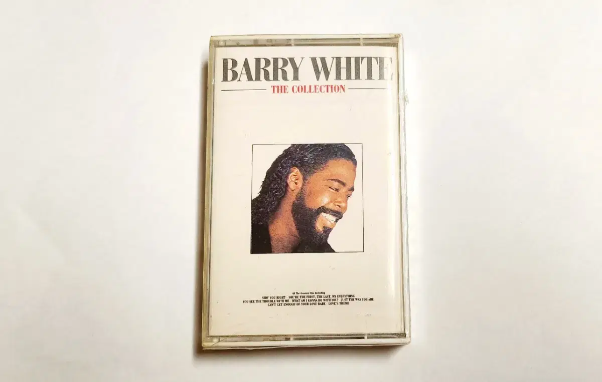 배리 화이트 Barry White 미개봉 카세트테이프