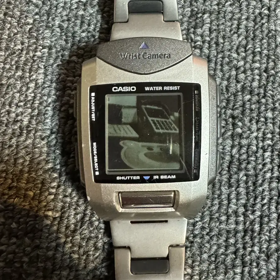 카시오 카메라시계 희귀시계 casio wqv1