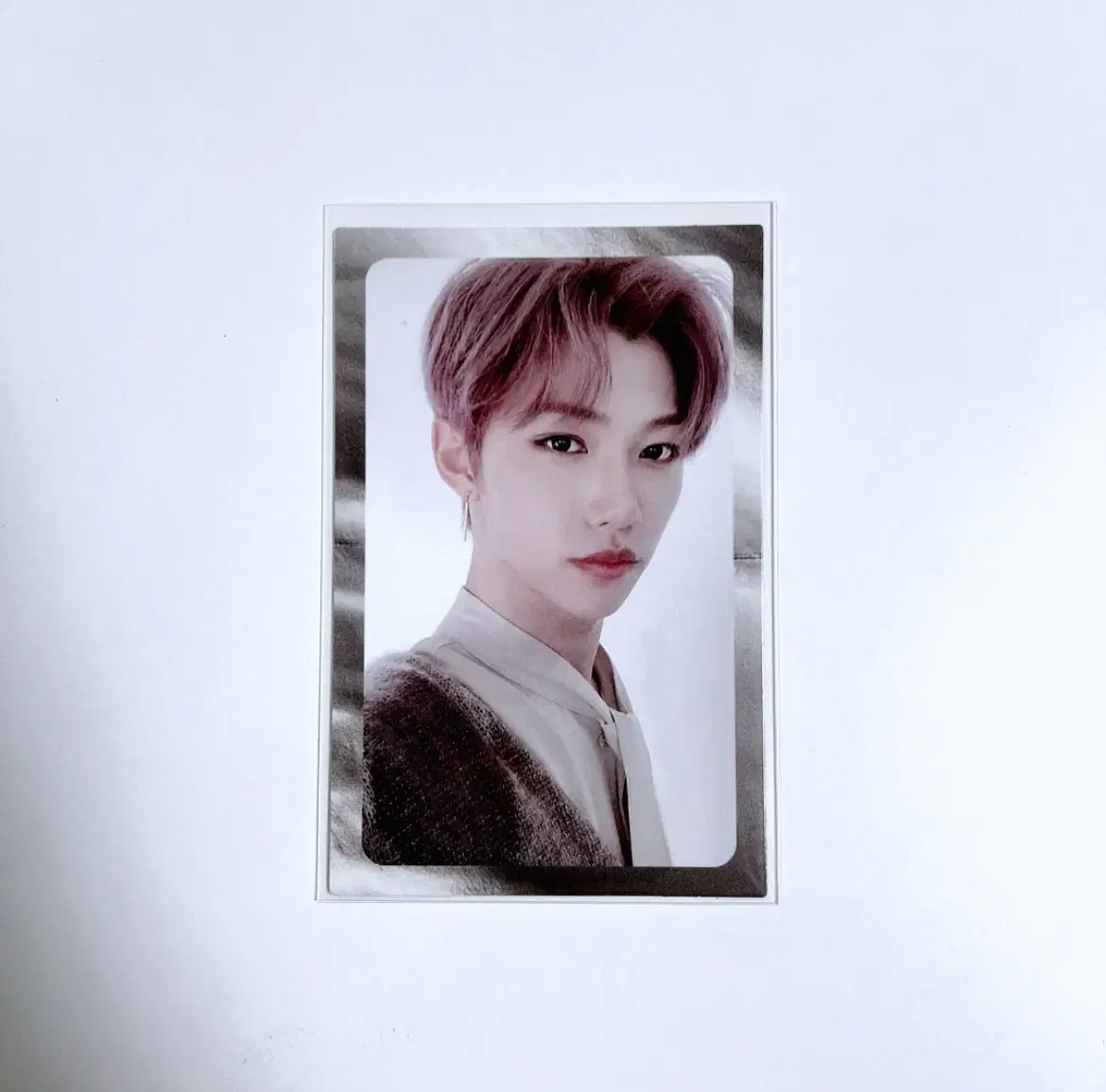 Straykids Levantine Iphilix Dragon Suit Gray Belt Photocard