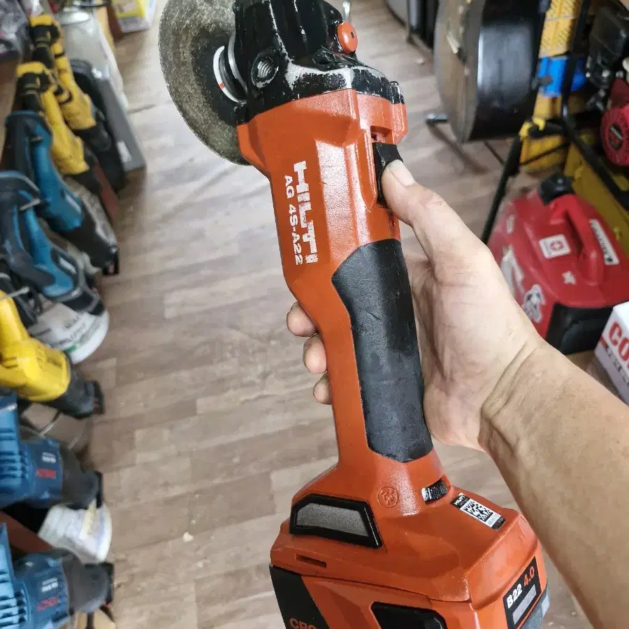 [HILTI]힐티속도조절충전그라인더AG4SA22최상급 본체만