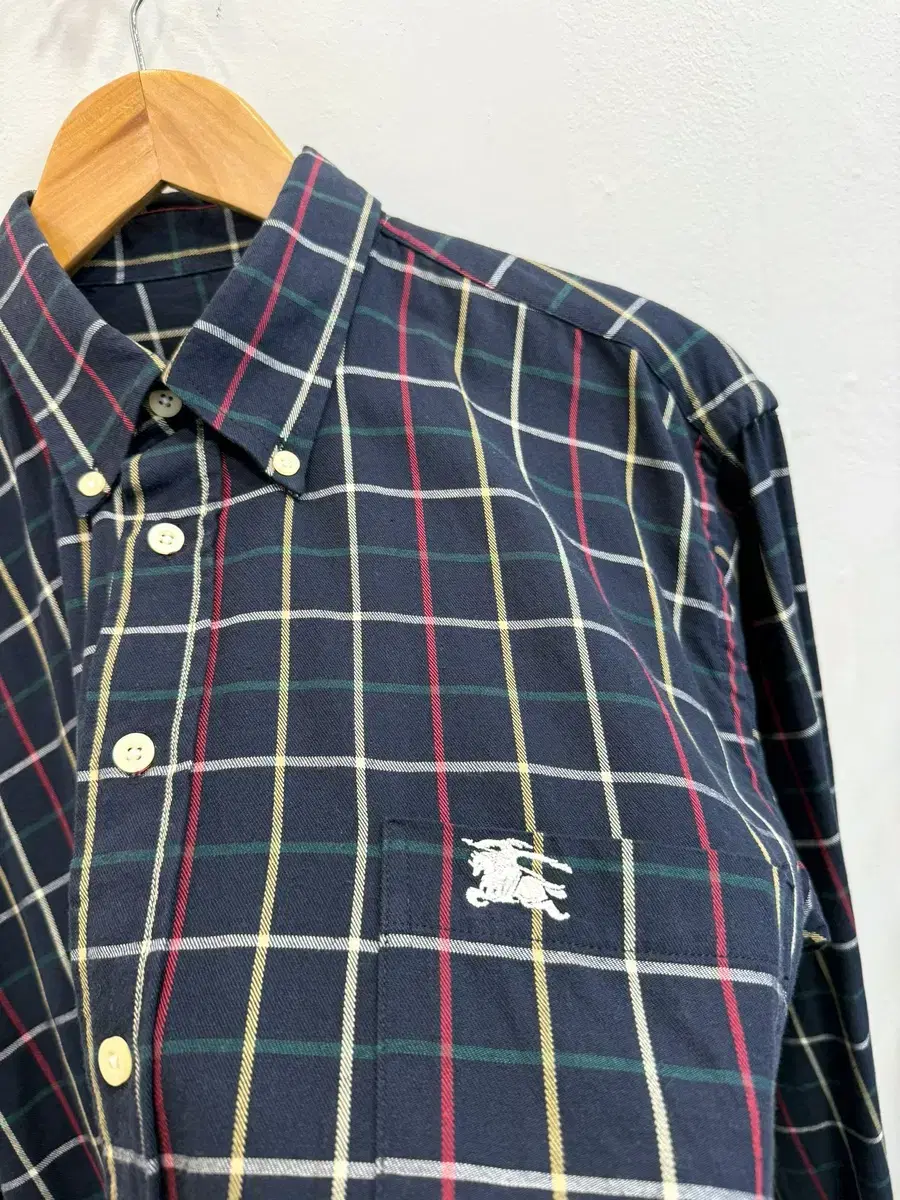 M Burberry Logo Check Shirt