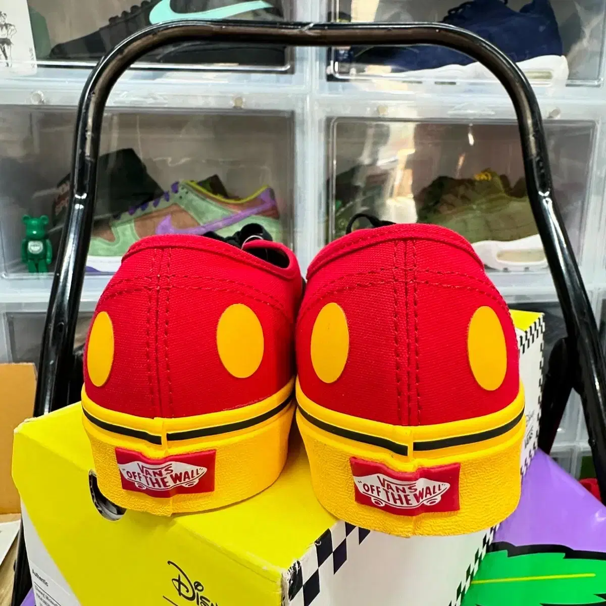 vans x disney 미키마우스 90주년 기념 반스 어센틱