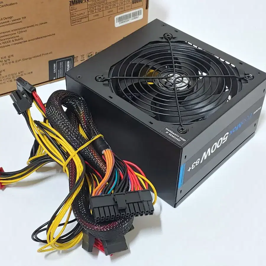 풀박스 잘만 에코맥스 500W 83+ ATX 파워서플라이