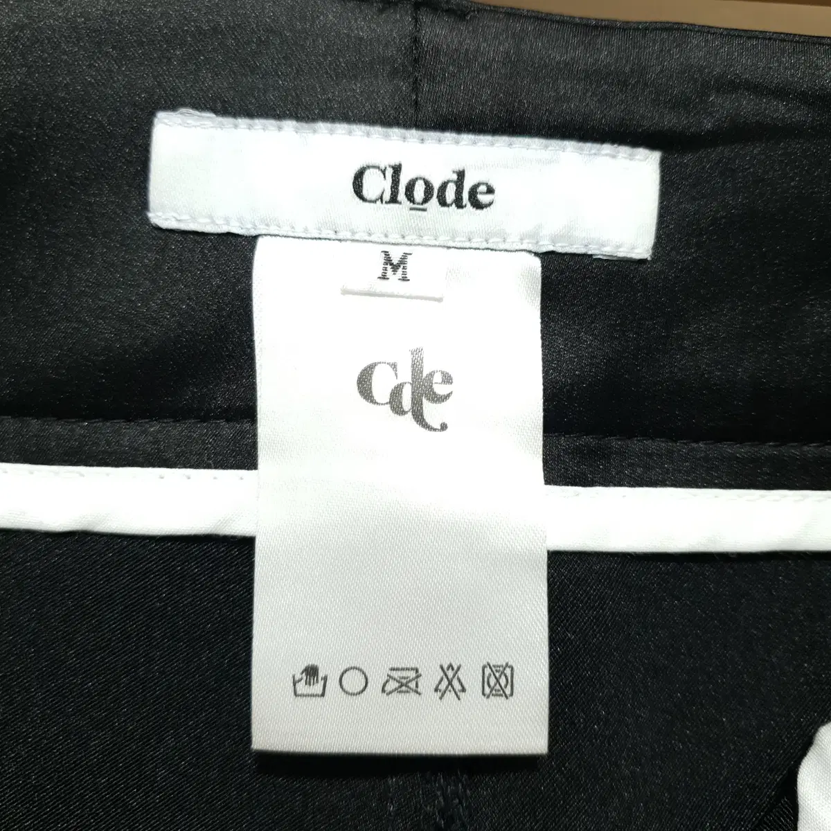 CLODE 새틴 카고 부츠컷 팬츠 M_i1617