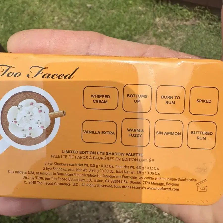 Too faced 아이새도우