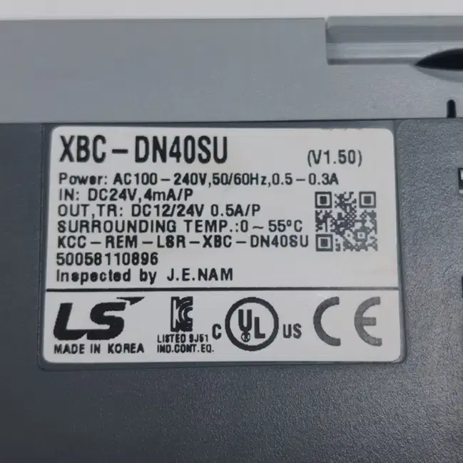 LS XBC-DN40SU (V1.5) PLC (상태A급)