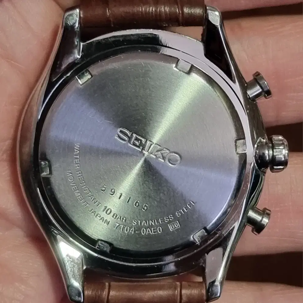 세이코 (SEIKO) 크로노 그래프 SPC087P1 시계