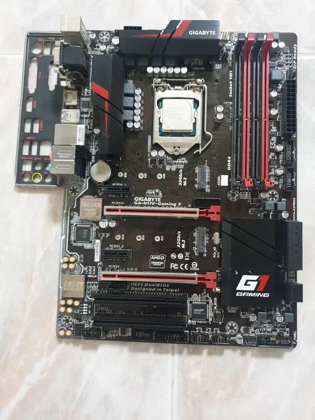 i5 6600 기가바이트 H170-Gaming3 램16g 12만원