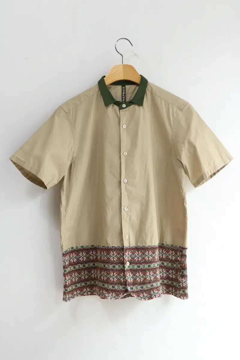 Frapbois Boxy short-sleeved shirt size M