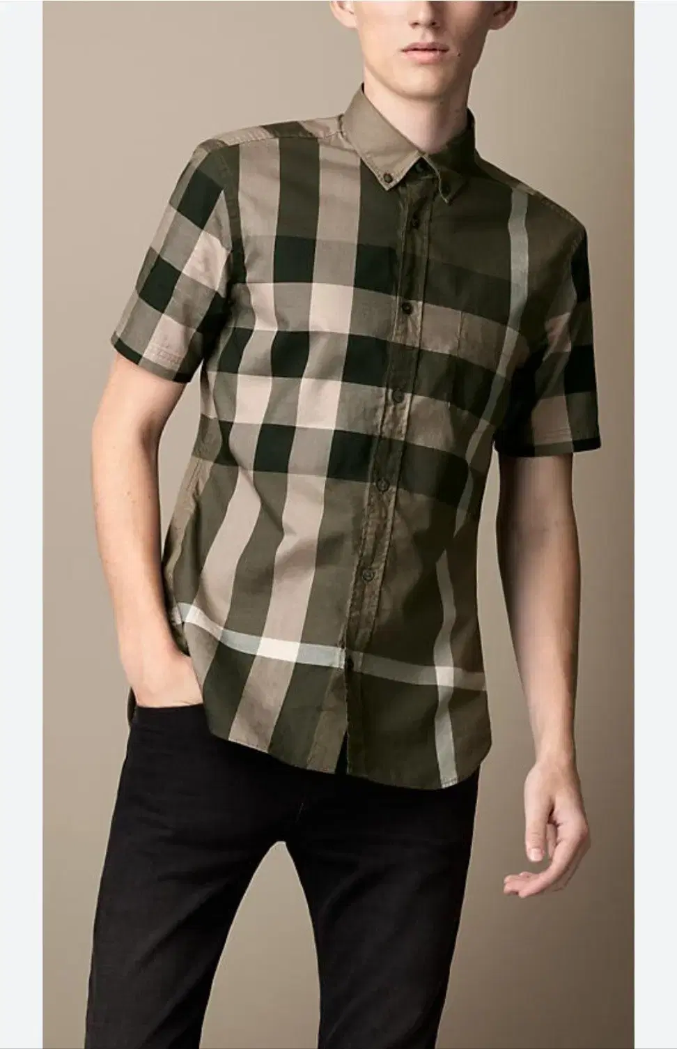 Burberry New Check Cotton Shirt