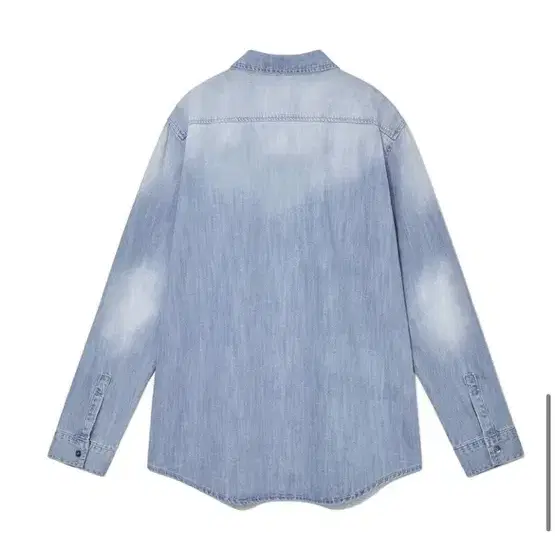 OPEN YY YY DENIM SHIRT, BLUE