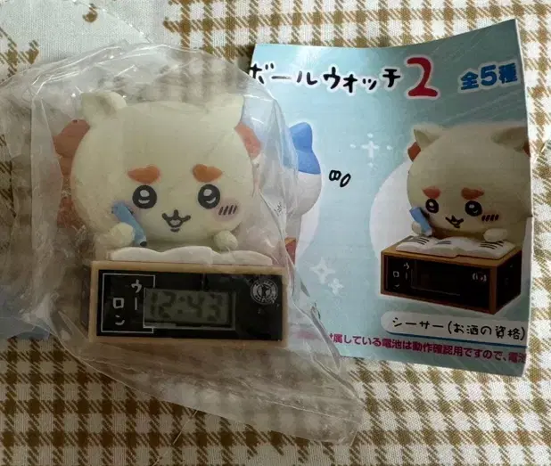 Chiikawa Table Clock 2nd Edition Gacha Shisa