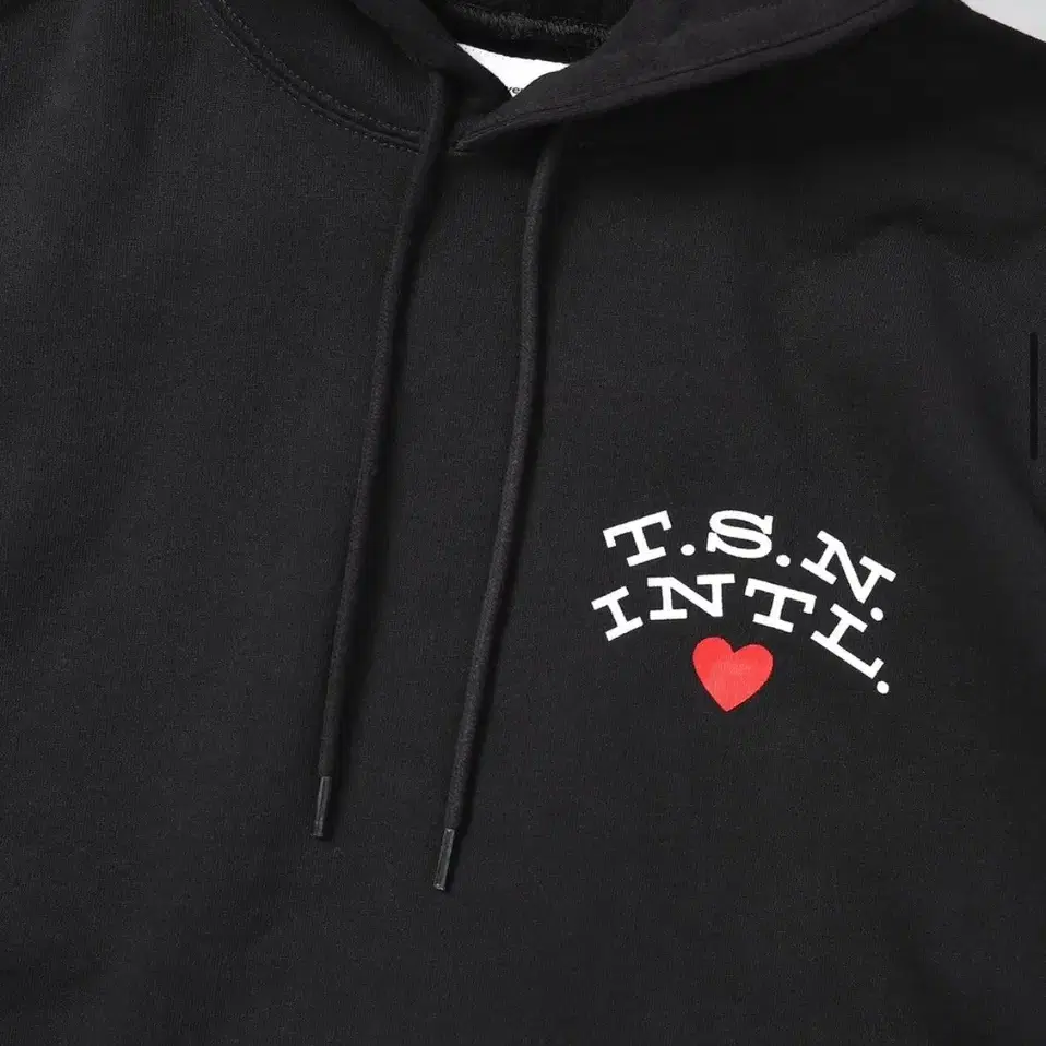 디스이즈네버댓 T.S.N. Heart Hoodie Black (S)