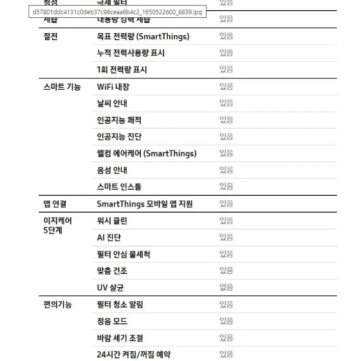 [렌탈 현금지원] 삼성 무풍 클래식 투인원 에어컨 17+6평형