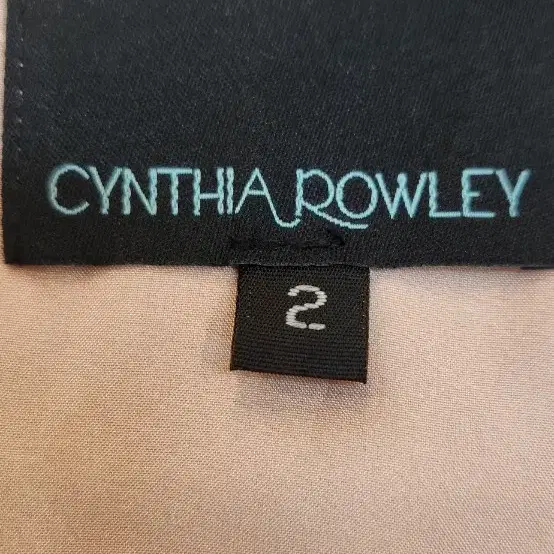 CYNTHIA ROWLEY 실크100% 롱원피스(미국)