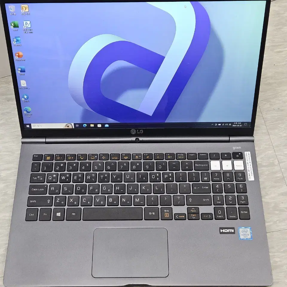 LG그램 15Z960 i5 8G 256G 15.6인치 노트북