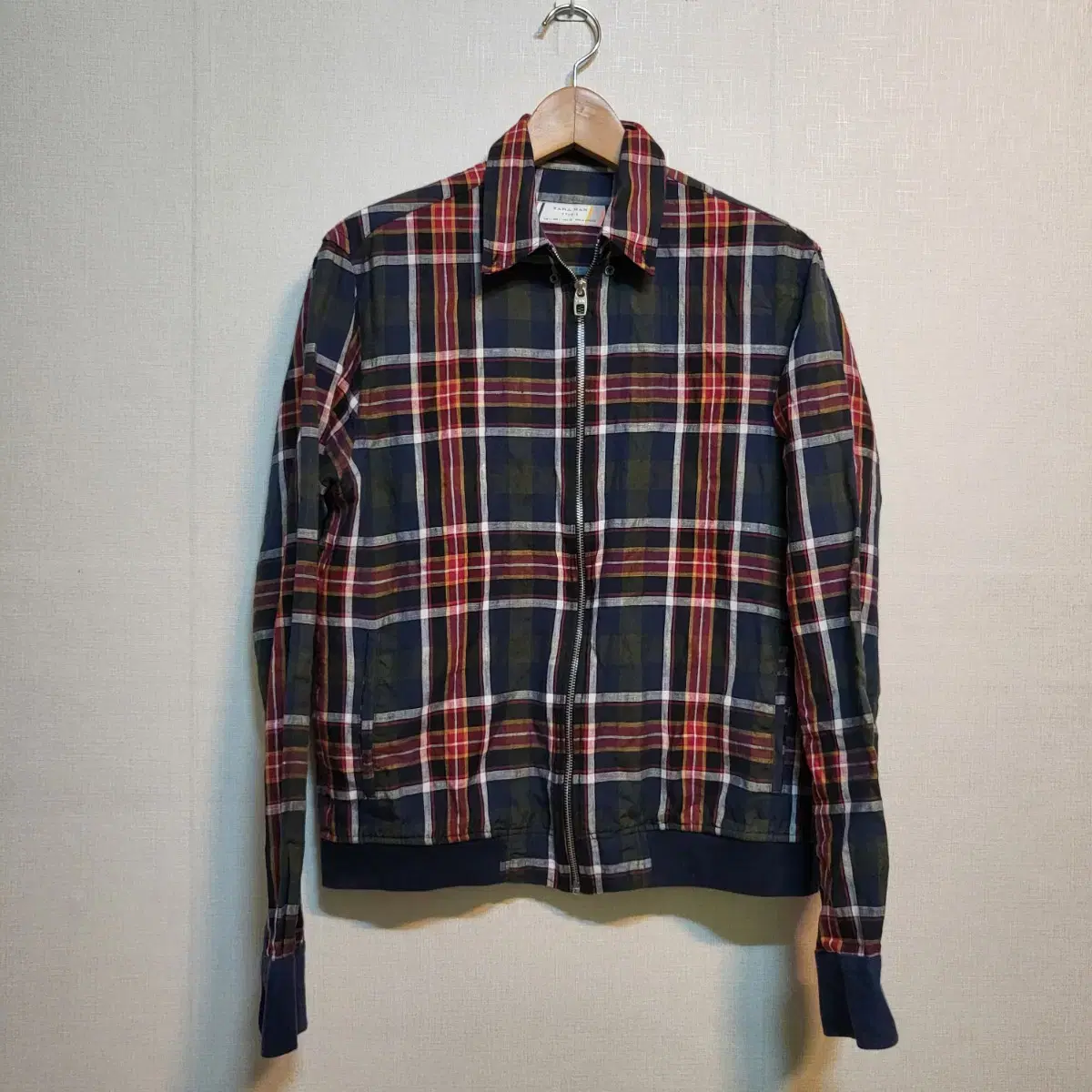 A681 [L] Zaraman Check Blooming Jacket