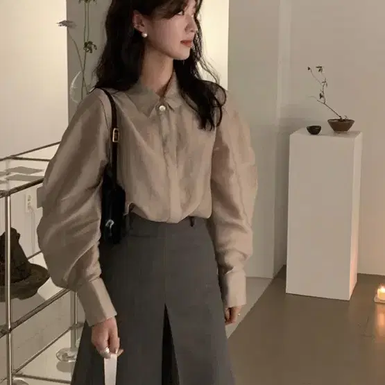 게드 턱스커트 ged tuck skirt