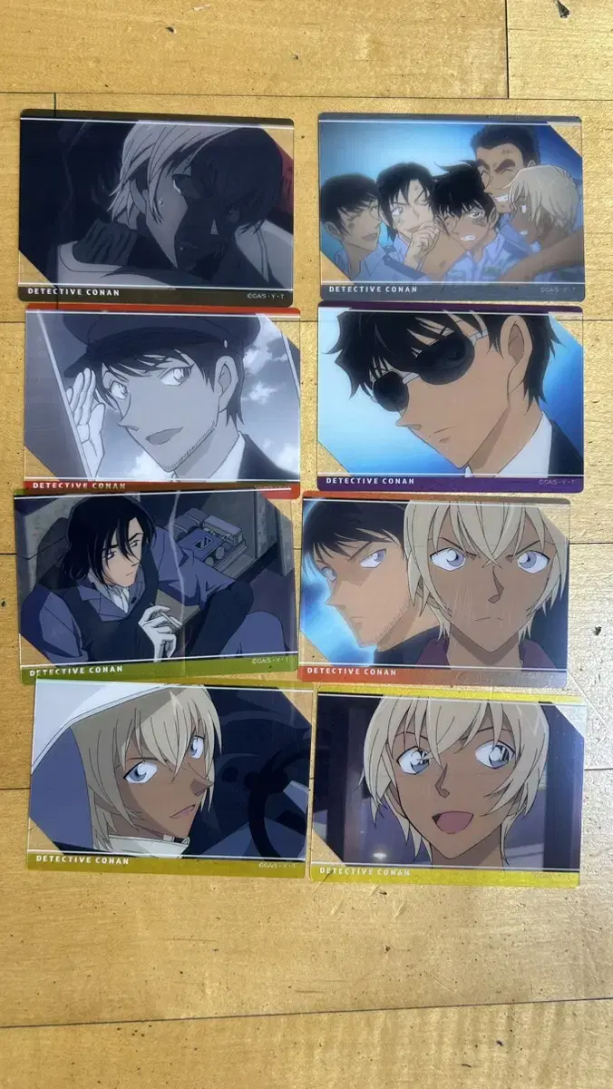 Detective Conan Clear Trading kard I'm selling!(Police Academy, Shinran, Heka)