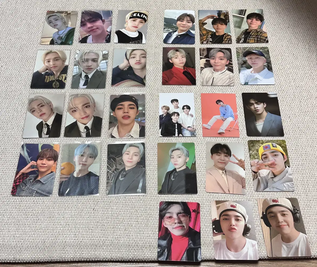 Seventeen bulk transfers (photocard, haretreka, yes24)